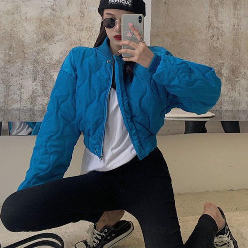 Cotton Jacket Women's Short Cotton Jacket Parkas 2025 Thicken Warm Outwear Baseball Jacket Casual Winter Coat for Women