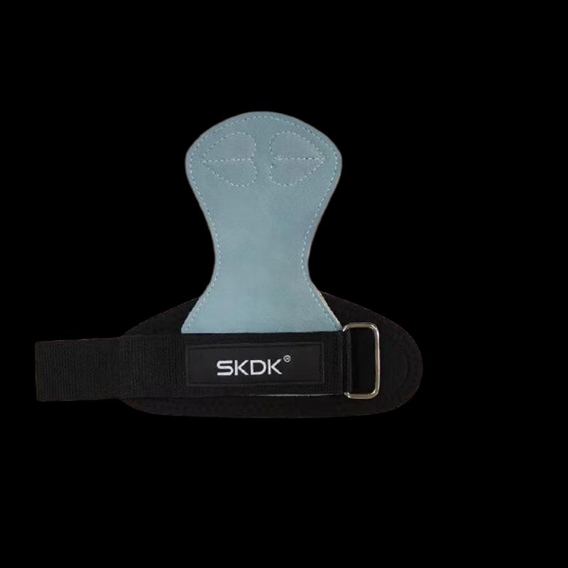 WEZHO SKDK Cowhide Fitness Lifting Straps