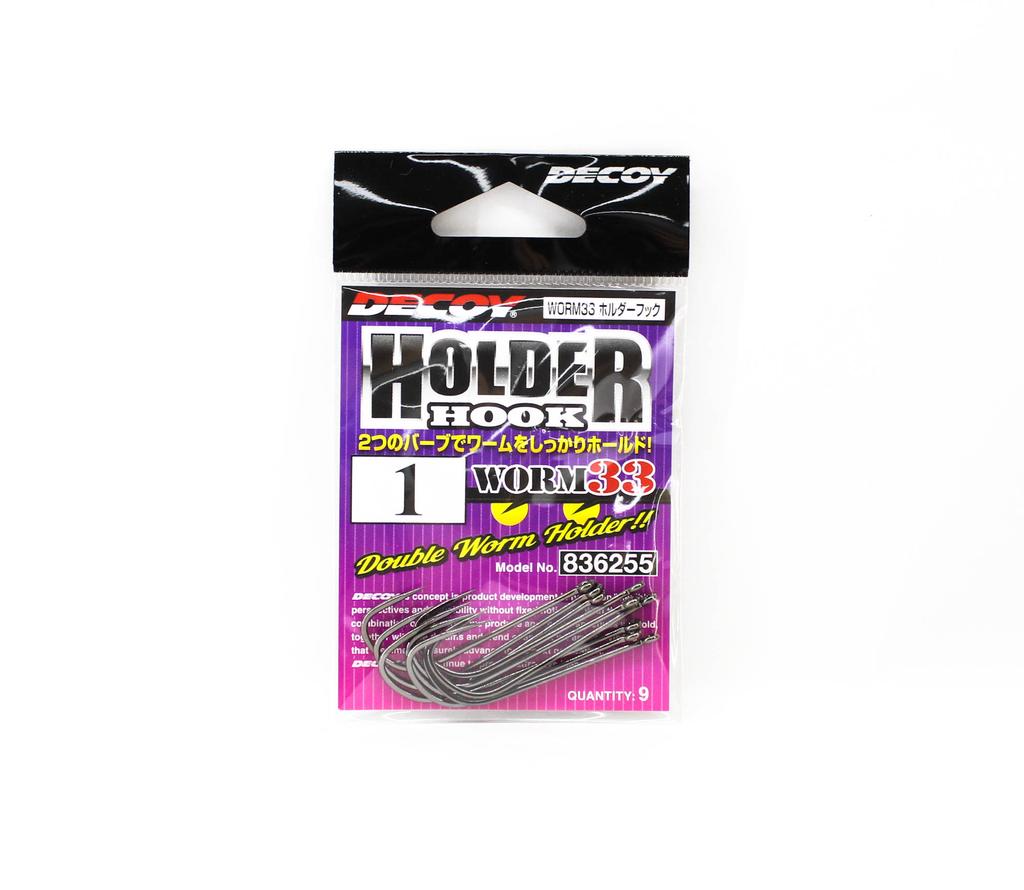 Decoy Worm 33 Double Worm Holder Hook Size 1 (6255)