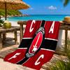 Charlton FC Crest Beach Towel Microfiber Beach Towel, Lightweight and Quick-Dry, for Summer Travel, Swimming Pool Fan Birthday Gift