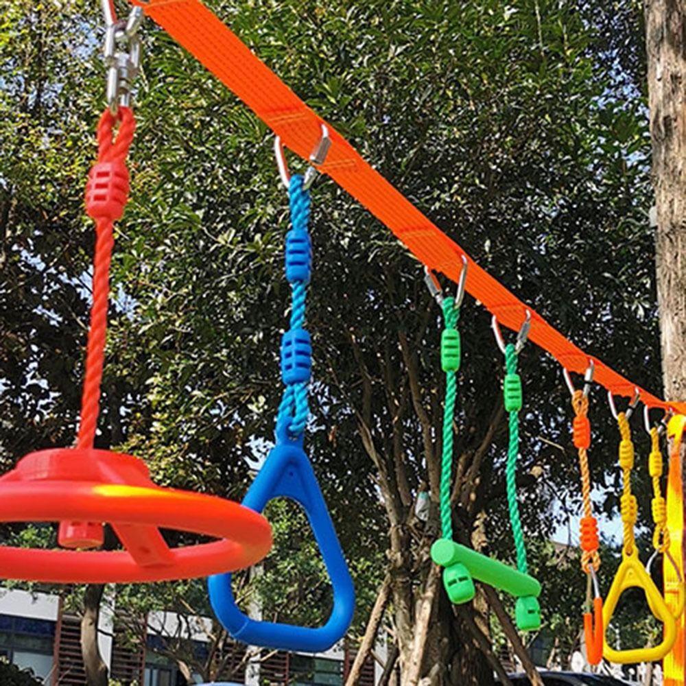 Fun Slackline Swing Bars Toys Horizontal Monkey Bars Portable Kids Hanging Bars  Children
