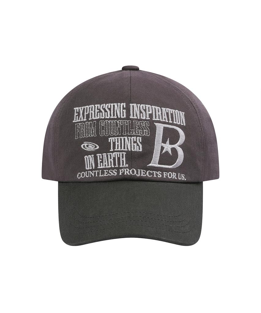 BAUF B Logo Ball Cap [Vintage Purple]