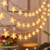 Battery-Powered Warm White Starry String Lights