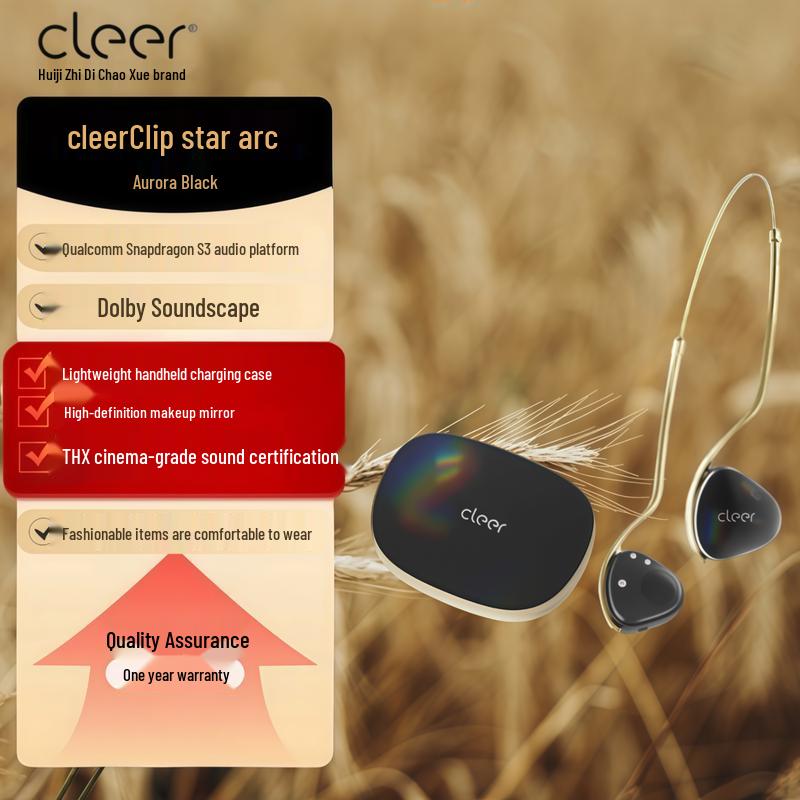 

Cleer Clip Star Arc Open-Ear Headphones