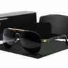 Ανδρικά γυαλιά ηλίου Polarized: Ευρωπαϊκή & Αμερικανική Μόδα, Μεγάλος Σκελετός, Προστασία UV, Ιδανικό για Οδήγηση & Ψάρεμα.