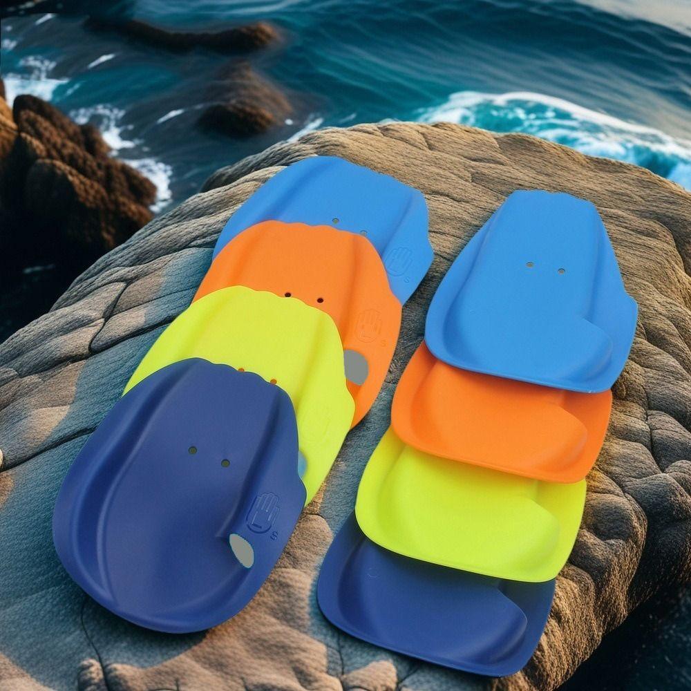 PVC Swim Hand Paddles Practice Correction Swimming Ergonomic Paddles Beach Swimming Pool