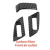 Car Stickers Front Air Outlet For Peugeot 4008 5008     2024 Silver ABS Plastic Cars Decoration Accessories