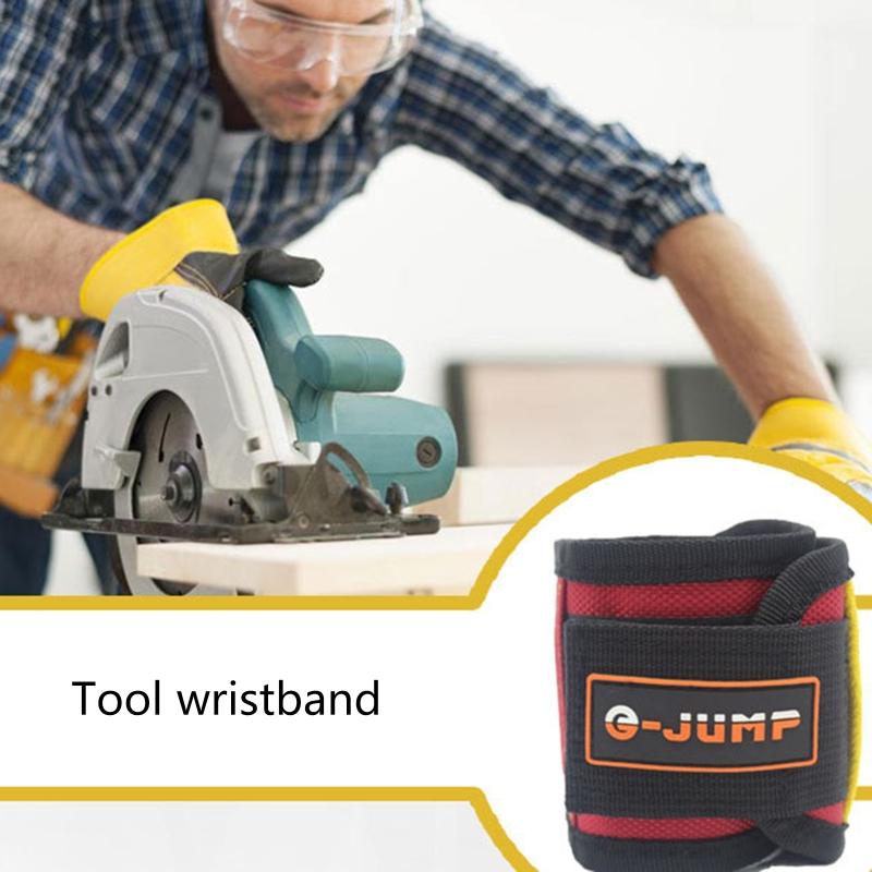 Magnetic Wristband Adjustable Tool for Decoration Electric Power Automobile Maintenance Gifts for Men//DIY Handyman