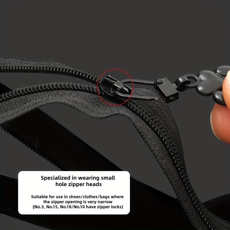 4pcs Cat Paw Metal Zipper Pulls Removable for Clothing Luggage Parka Replacement Zipper Head Pendant Repair Tool