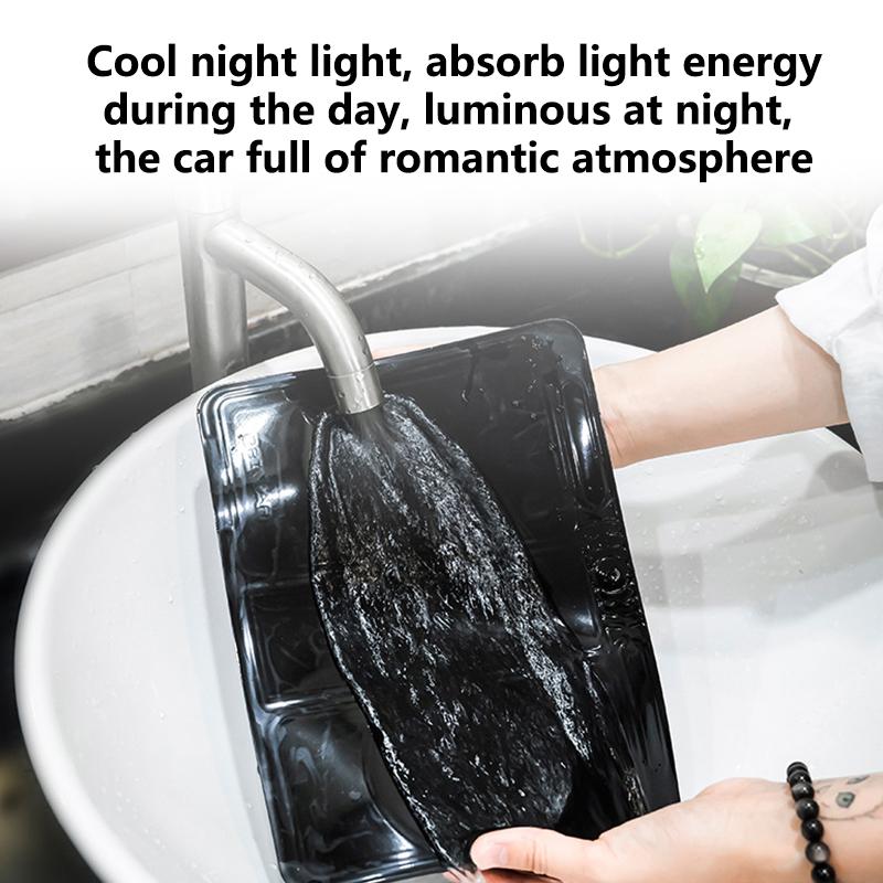 4 In 1 Car Anti-Slip Mat Silicone Dashboard Sticky Non-Slip Phone Holder Mat