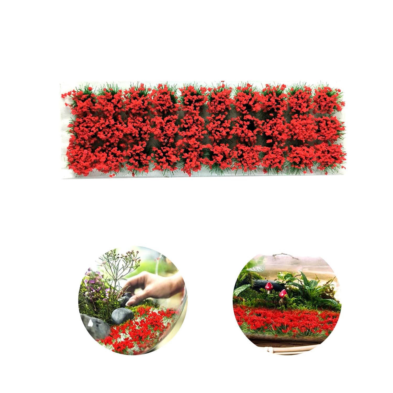 

Artificial Grass Flower Clusters for Diorama Realistic Flower Clusters for Model Scenery Grass Model DIY Model Diorama Scene Building Miniature