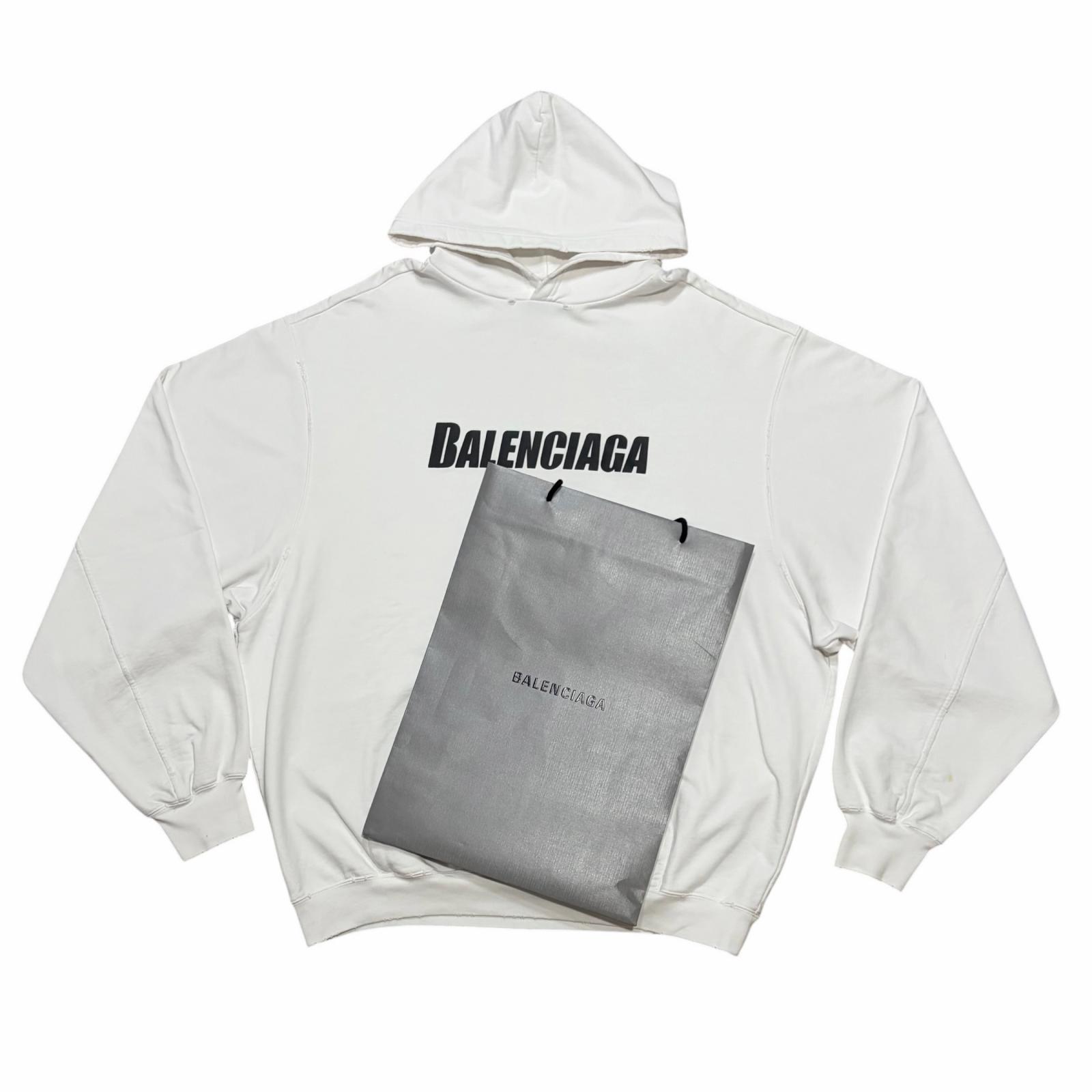 

Used BALENCIAGA 729361Parker white mens