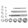 Kit d'outils extracteur de roulement - AIMOONSA - 17 pièces - Pilotes 110/140/160 mm - Adaptateurs 10–42 mm - Aluminium
