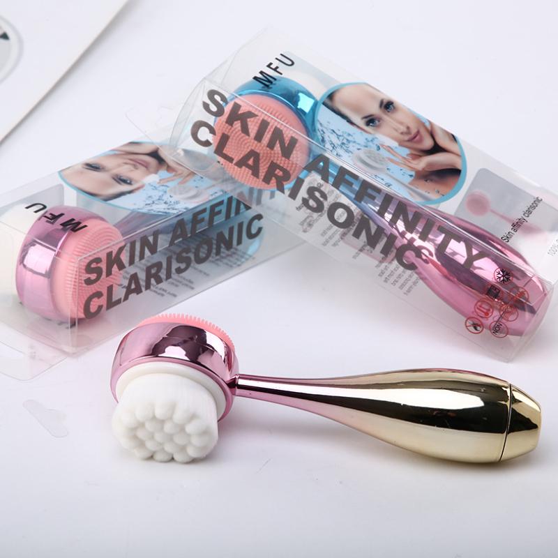 Double Sided Facial Cleanser Brush Soft Silicone Face Brush