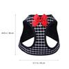 Premium Pet Harness and Leash Set Sturdy Safe for Small Animals Beautiful Generous Walking Vest Bowknot Dog Vest