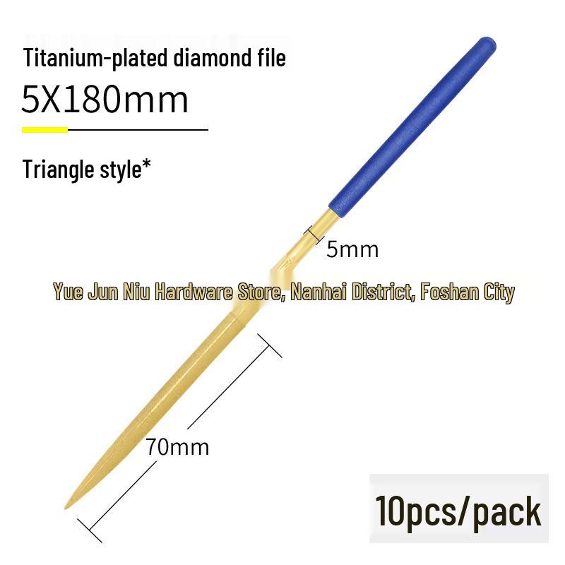 Handheld Diamond File for Aluminum Plate Removal
