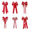 Red New Year Hairpin Tassel Hanfu Hair Ornamen Sweet Bow Ribbon Hair Clip  Braid
