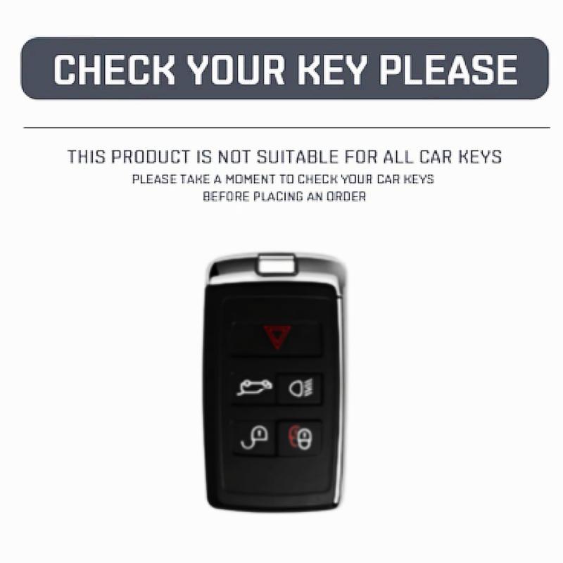 New Leather Car Key Case Remote Control Protector Cover for Land Rover Range Rover Sport Evoque Velar Discovery 5 2018 2019 2020