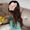 1PC Korean Pearl Big Flower Hair Clip Cute Butterfly Orchid Flower Hairpin Duckbill Clip Seaside Girl Hair Clip Hair Accessories