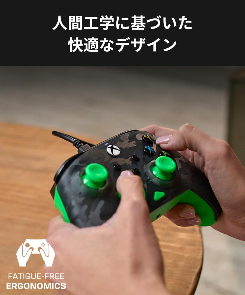 TURTLE BEACH Rematch Core Ghost Camo Black Green Wired USB Officially Xbox Compatible with PC and Xbox Series Chat Mic Ergonomic Design Warranty &