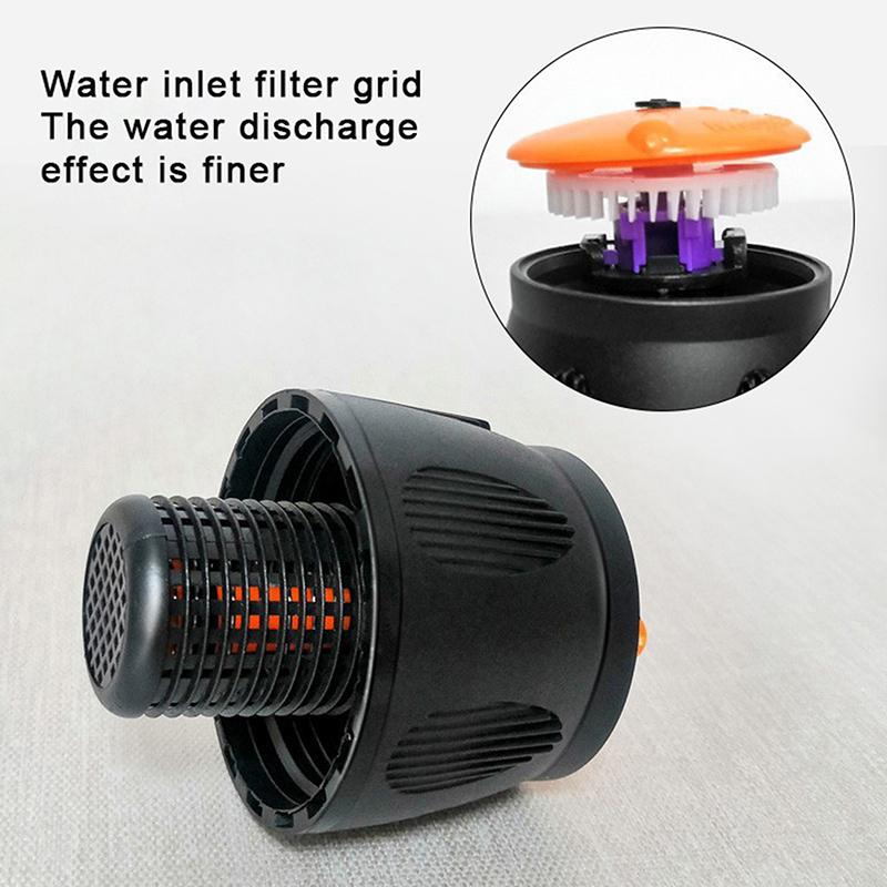 360 Rotary Irrigation Sprinkler Head With Tripod Telescopic Support Automatic Rotating Sprayer Garden Watering Sprinkler Head