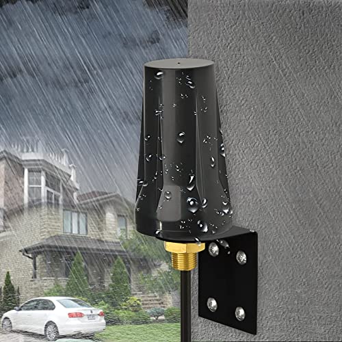 3G/4G LTE Antenna, Outdoor, RPSMA Connector, 5dBi, 698-960/1710-2690MHz, 3m Cable + Antenna Mounting Base, Waterproof, for 4G LTE Routers, Wireless De