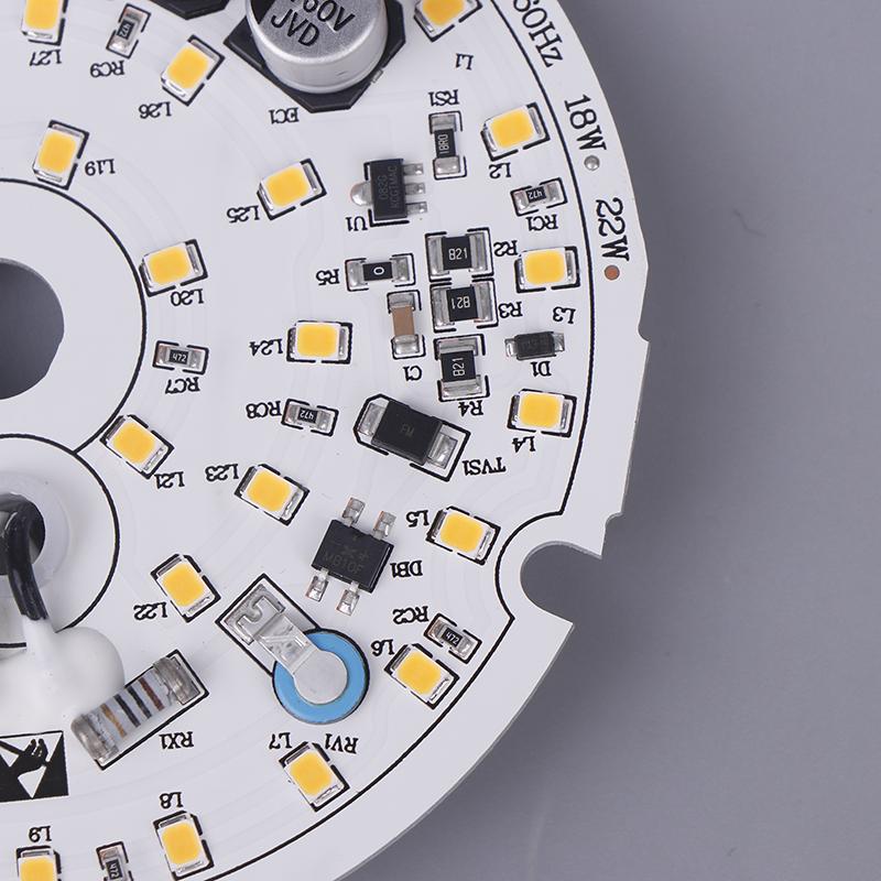 LED Stropní Ventilátor Světelný Kit 3000K/4000K/6000K Stmívatelné Kulaté LED Světelné Těleso Stropní Přisazené Světlo Náhradní Panel
