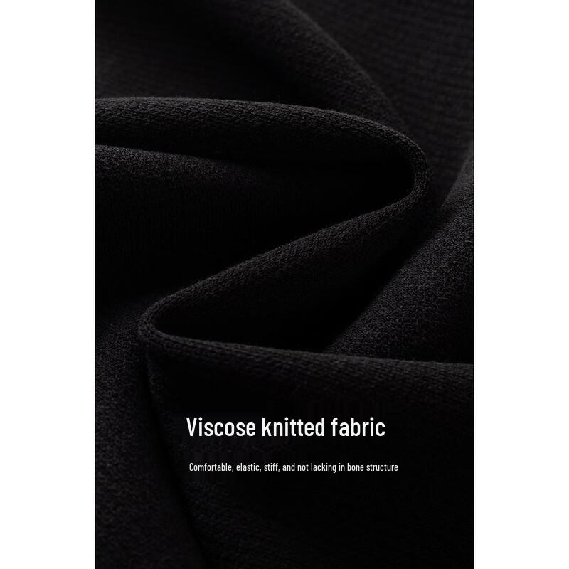 Mengshuya Slimming High-Waist Straight Wide-Leg Pants