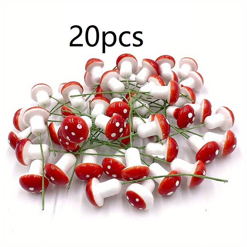 

Mini Foam Mushroom Artificial Plant Flower For Wedding Fungus Decoration DIY Wreath Gift Scrapbooking Craft Bacterium