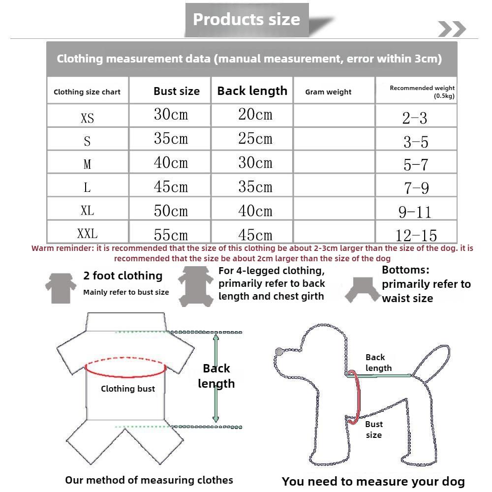 Pet Dresses Sub-Supplies Clothes Spring Summer Dog Cat Teddy Bigbear Pomeranian Love Dog Clothing Cat Clothing