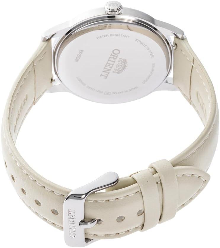 ORIENT Bambino Solar Powered Watch RN-WK0002E Pale Green Men's Classic Dress Watch