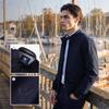 Navigare Men's Stand-Collar Business Casual Windbreaker