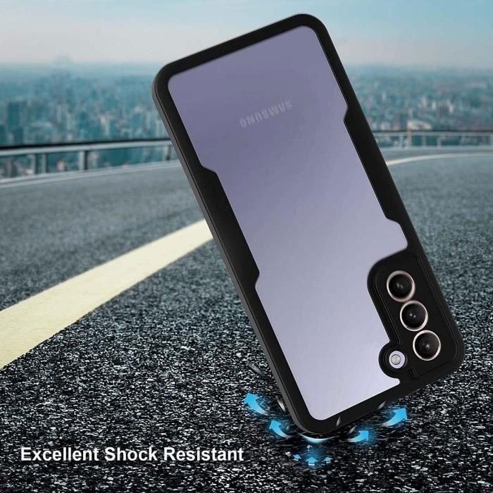 Skal - Booling - för Samsung Galaxy S21 - Svart - Hårt - 360° Skydd Anti-Repa