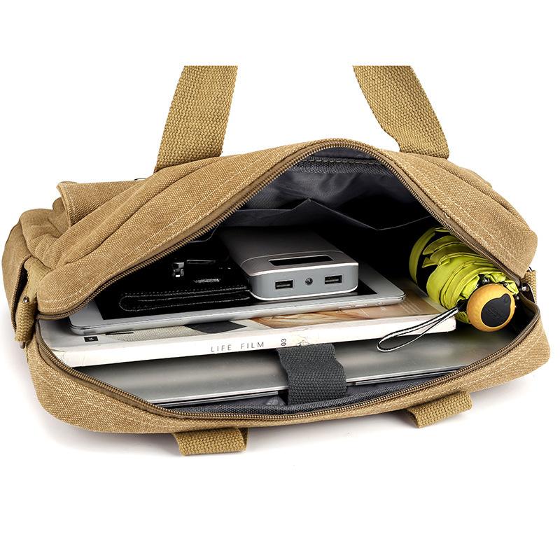 Men's Casual Handbag, Business Document, Large-capacity Crossbody Bag