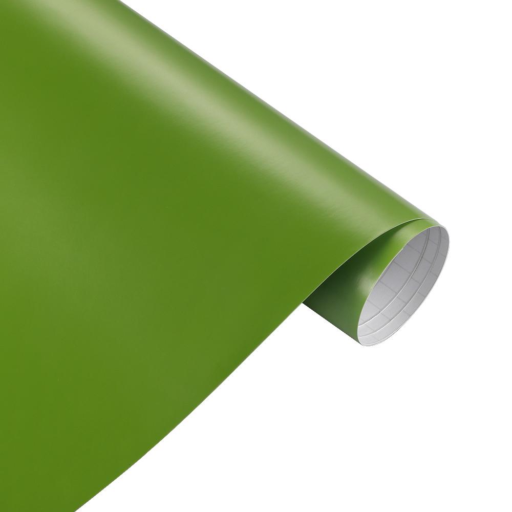 

Matt Vinyl Film Wrap Stickers Foil Car Wrapping Motorcycle Automobiles DIY Car Accessories Stickers and Decals Bubble Air Free 30x100cm зелёный