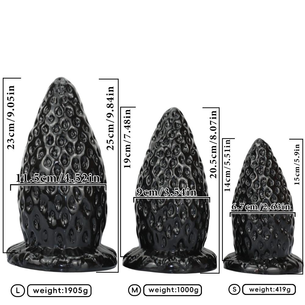 Strawberry Buttplugs Anal Beads Balls Cunt Plug Dilatador Anal Plug Sex Toys Small And Big Huge Anal Plug Toys For Women Men