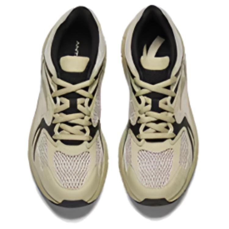 Anta At2004 Fashion Trend Durable Shock Absorbing Low Top Casual Running Shoes Men sneaker Smoke Black 912535592-3