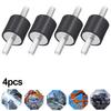 M8 Thread 4pcs Anti Vibration Rubber Feet for Heat Pumps Air Conditioning Engines and Compressors To Minimize Vibration