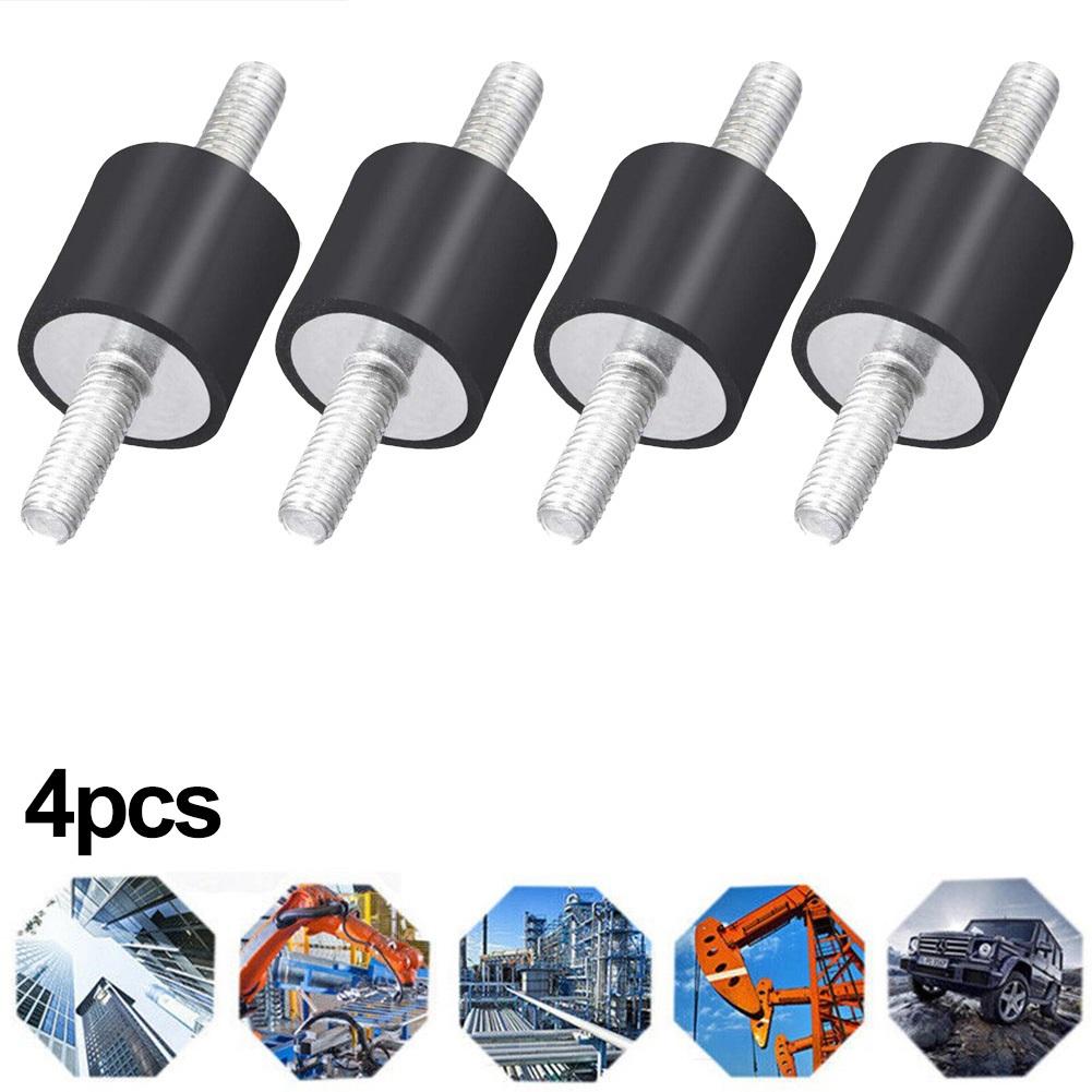 M8 Thread 4pcs Anti Vibration Rubber Feet for Heat Pumps Air Conditioning Engines and Compressors To Minimize Vibration