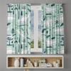 2-piece Cartoon Dinosaur Print Curtains   Polyester Fabric   Machine Washable   Suitable for Bedroom Living Room Decoration