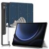 Tablet Leather Case for Samsung Galaxy Tab S9 FE S9FE 2023 Case 10.9 Inch Folding Stand Magnetic Smart Folio Tablet for Samsung Tab S9 FE Case