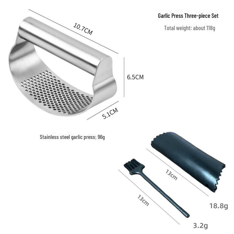 

Пресс для чеснока из нержавеющей стали - ручная мясорубка и толкушка для приготовления пищи
