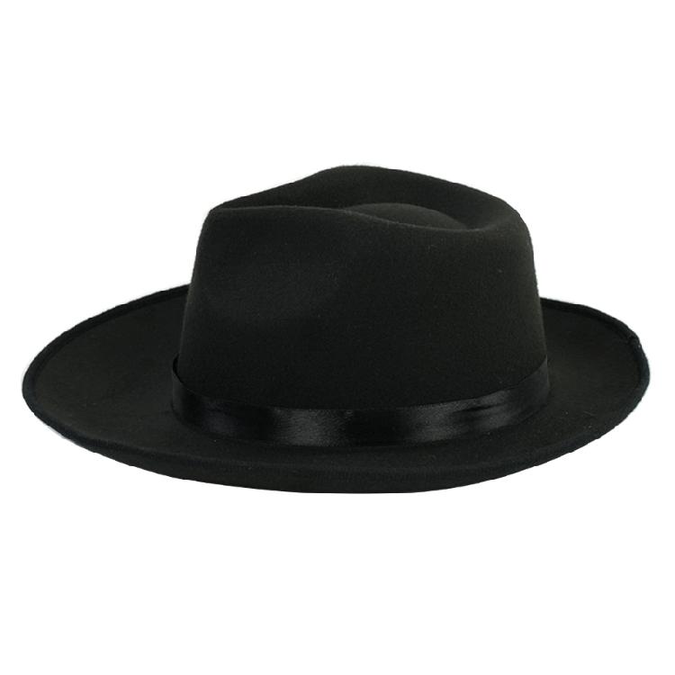 Bowlers Hat for Adult Stage Performances Hat Theme Party Costume Trilby Hat Masquerades Dress Up Hat Music Festival Hat