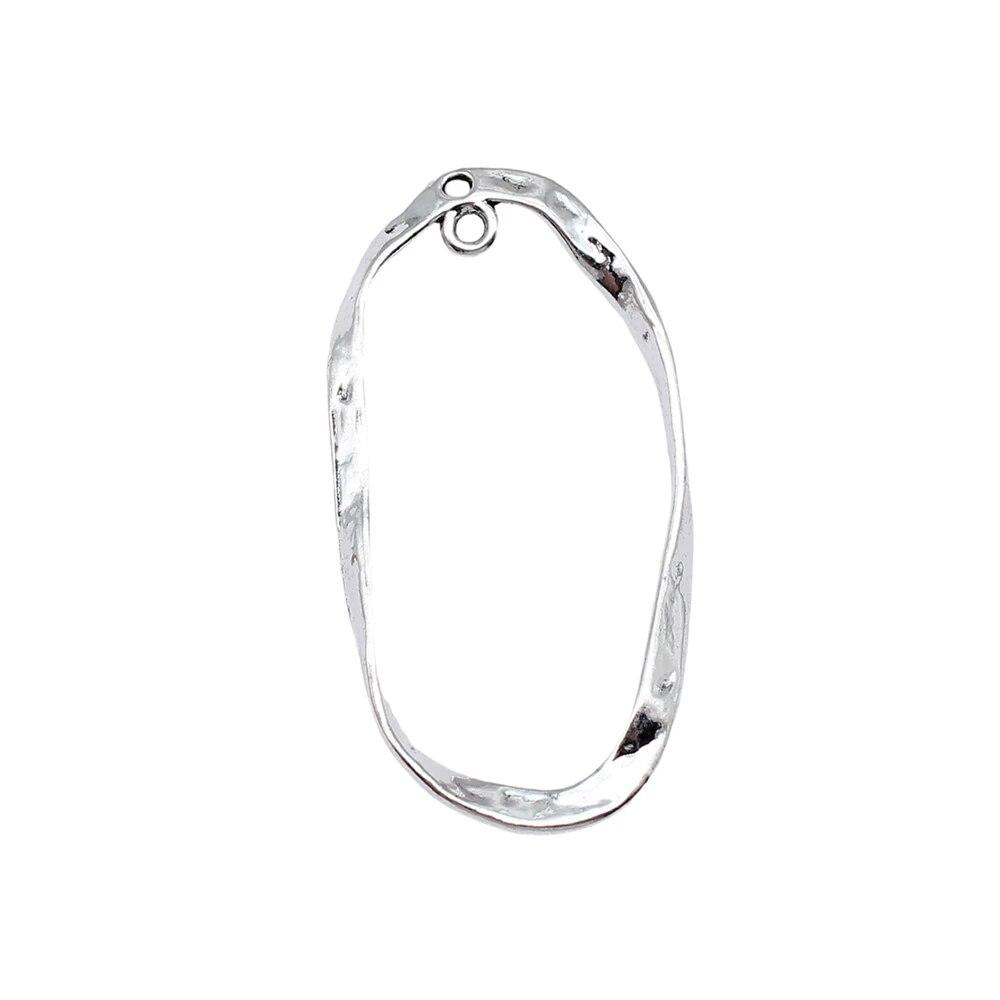 Hollow Earring Connector Components Phone Pendant Gift Jewelry Materials