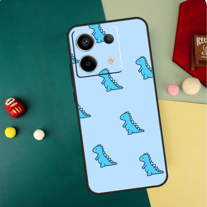 

Cute Dino Case For Redmi Note 13 Pro Plus 9 10 11 12 Pro 10S 11S 12S Redmi 13C 10A 9C 10C 12C Cover Redmi Note 9 Pro