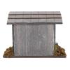 Realistic Wood Chicken Nest Doll House Furniture Miniature Farmhouse Backyard Scene Landscape Ornament For Craft Project