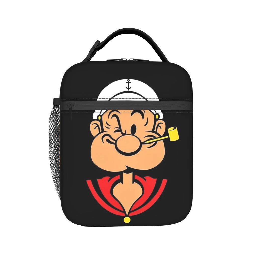 p-popeyes Accessories Insulated Lunch Tote Bag For Work  Food Box Portable Thermal Cooler Lunch Boxes