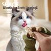 Catnip Fish Bone Chew Stick: Interactive Cat Teaser and Teeth Cleaner.