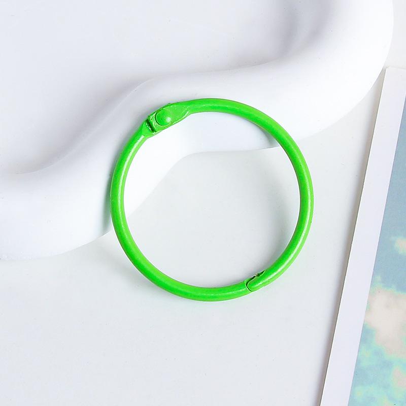 45mm Spring Coil Candy Color Keychain Ring Clasp for DIY Jewelry Accessories