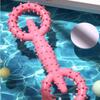 Dog Pull Ring Puppy Chewing Toy Boredom Relief Teeth Cleaning Indestructible Pet Pull Ring Toys Interactive Puppy Chew Toy